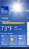 Weather (Windows Phone) 2.2.0.3 / 2.7.0.1406